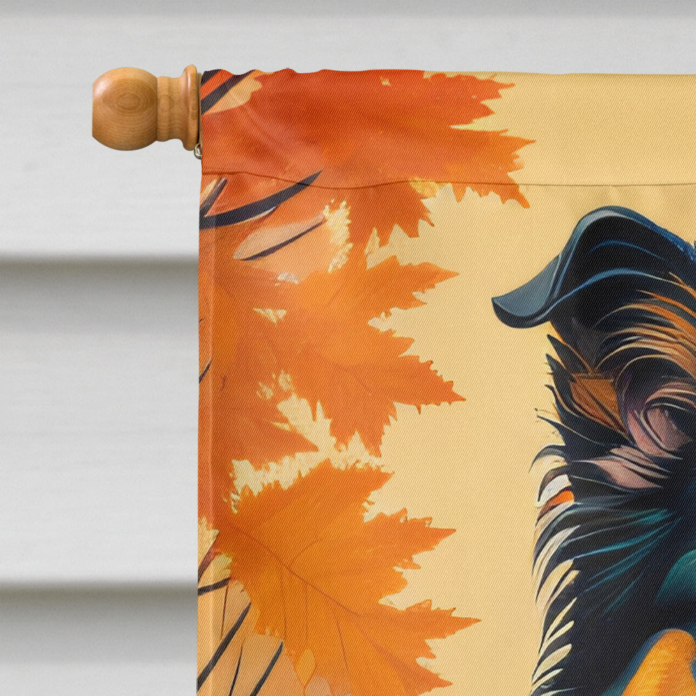 Collie Fall House Flag