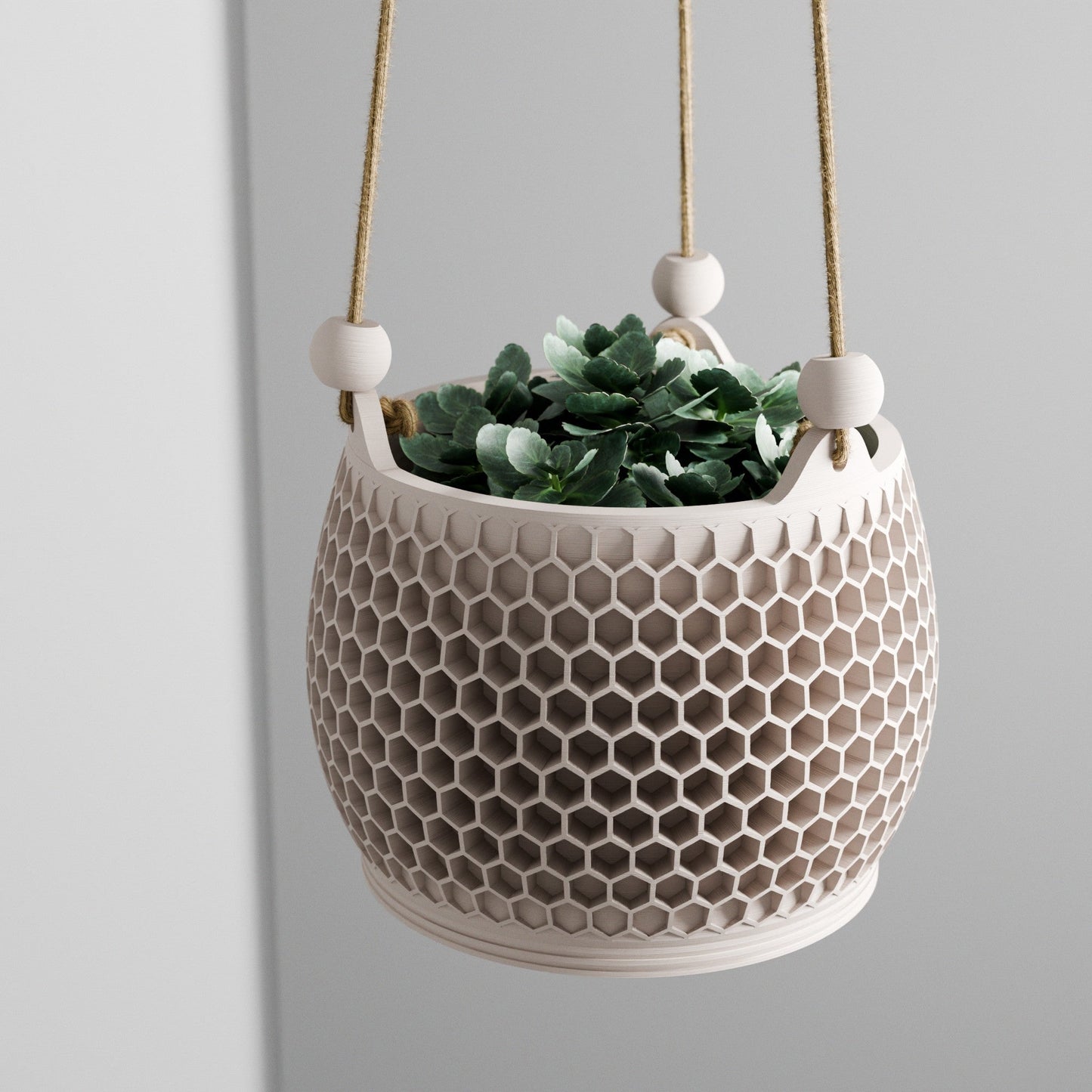 Hanging Honeycomb Planter