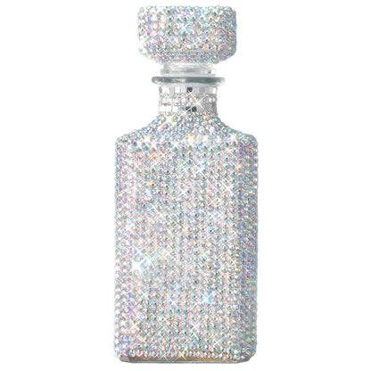 Unique Diamond Rhinestone Decanter 730 Ml Luxurious Whiskey Tequila Wine Decanter Dazzling All Over