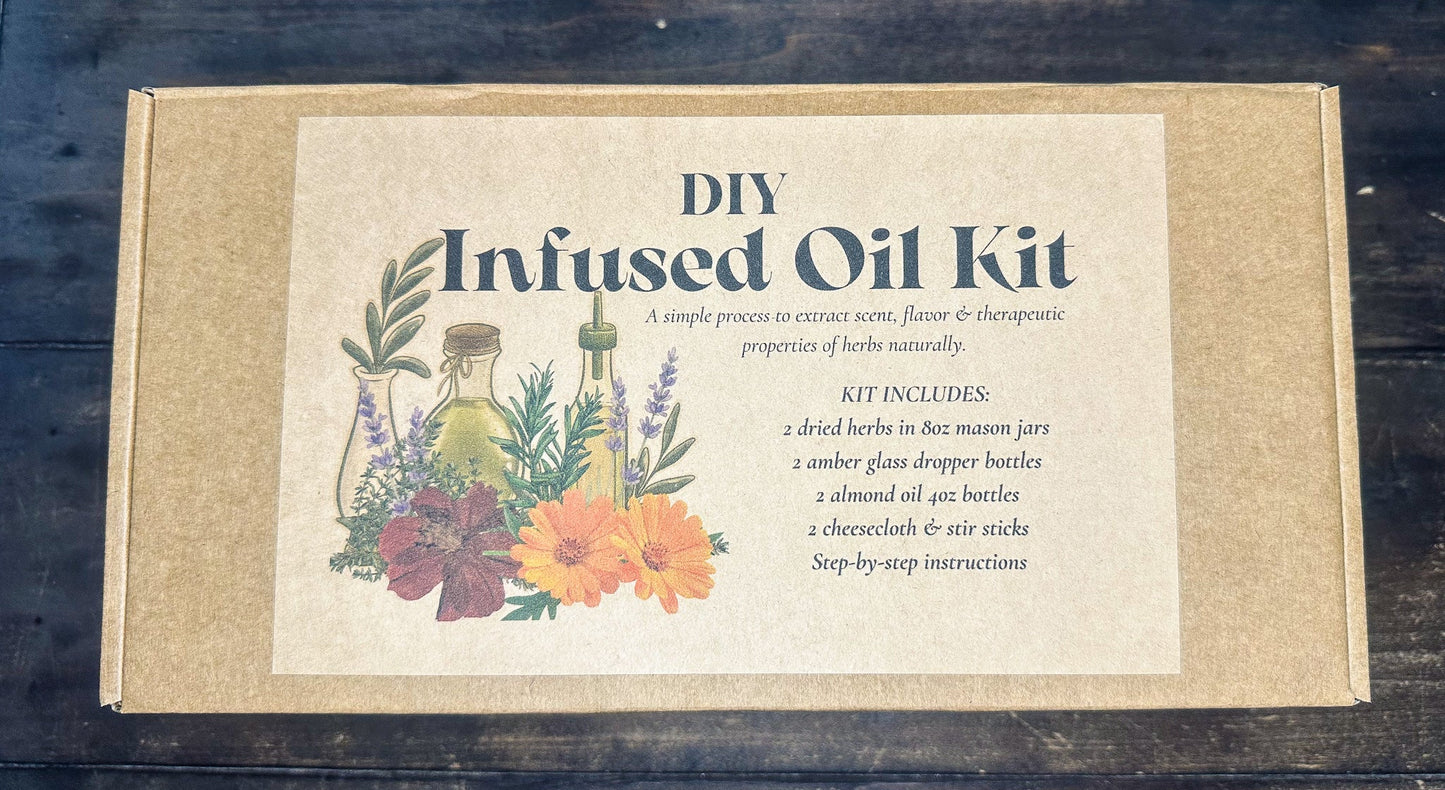DIY 2 Herb Infused Oil Box Kit